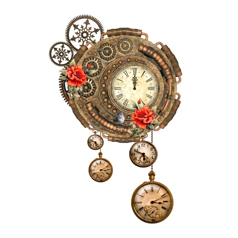 Wunderbare Steampunk-Uhr