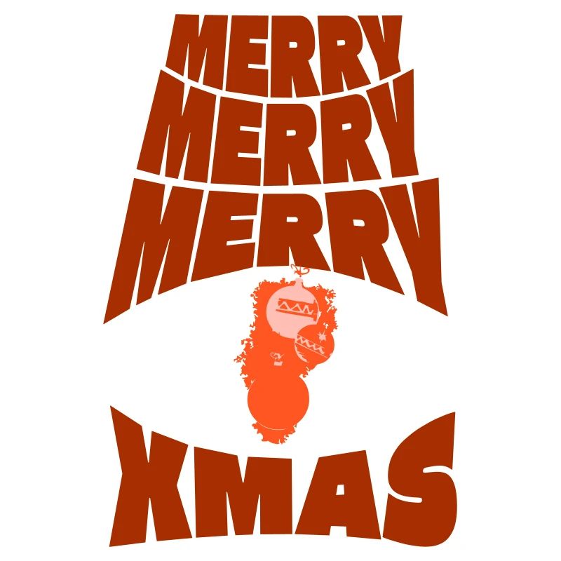 Weihnachtspullover: Merry³ Christmas