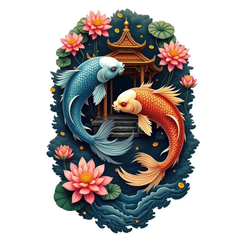 Poissons Koi