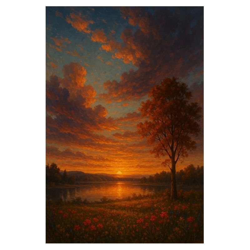 Coucher de soleil