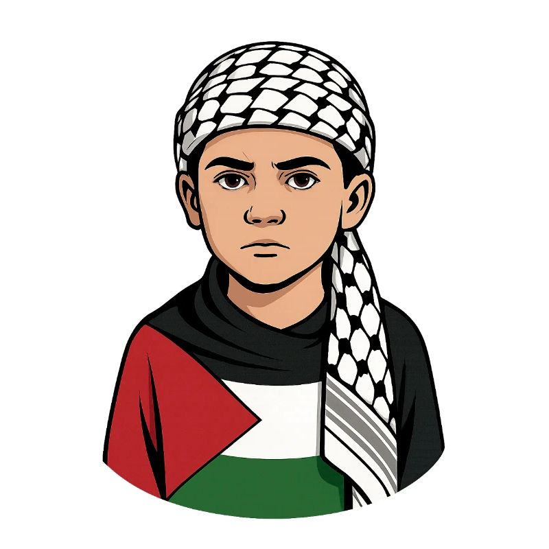 Standing Boy – Palestinian Dignity