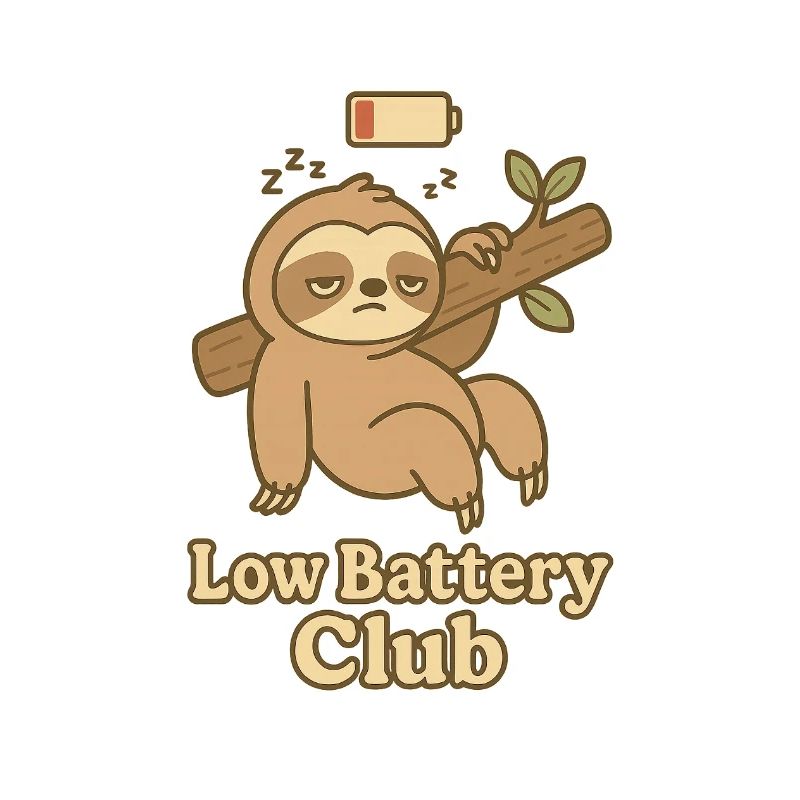 Low Battery Club – Sloth Edition
