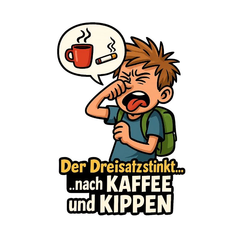 Lehrer Kaffee Zigaretten Mundgeruch