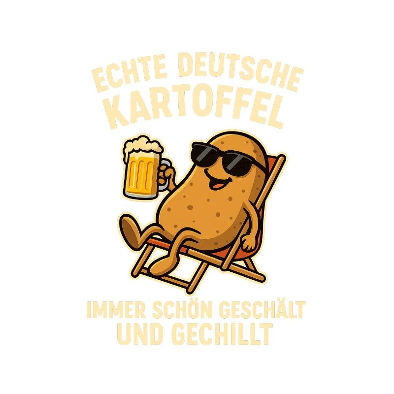 Echte Deutsche Kartoffel Chillen Bier