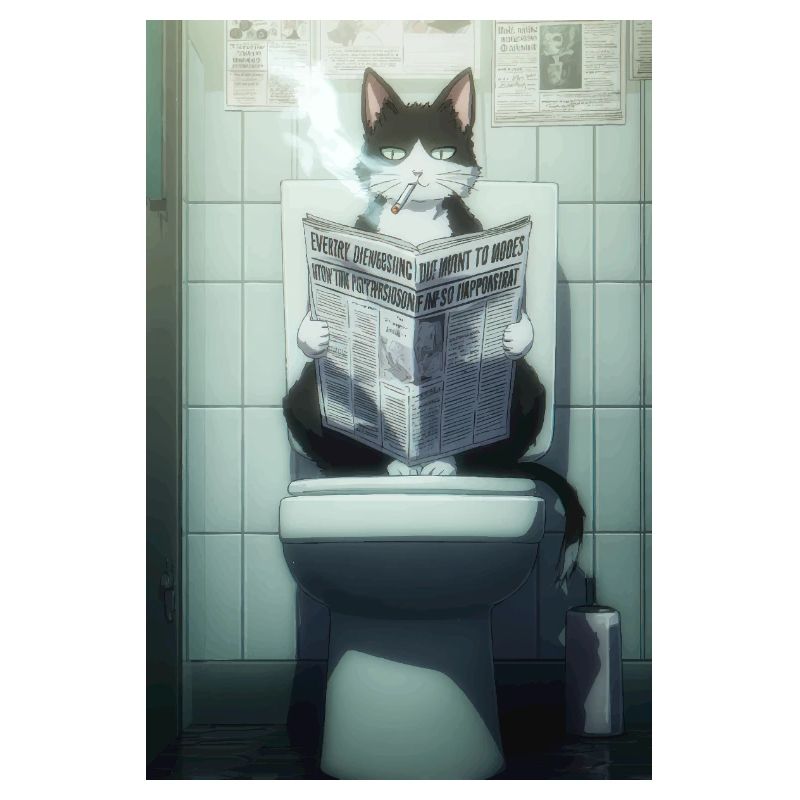 La routine matinale de Cool Cat