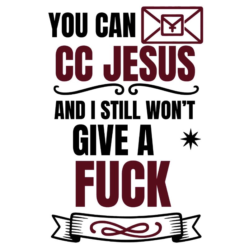 Dicton effronté Design - No F*** Given