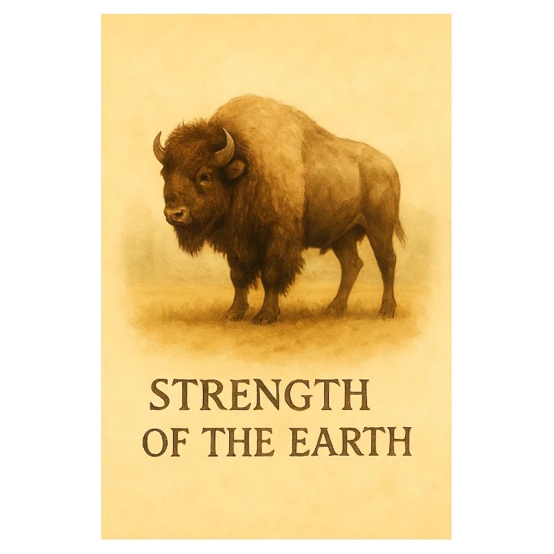 La force du bison de terre