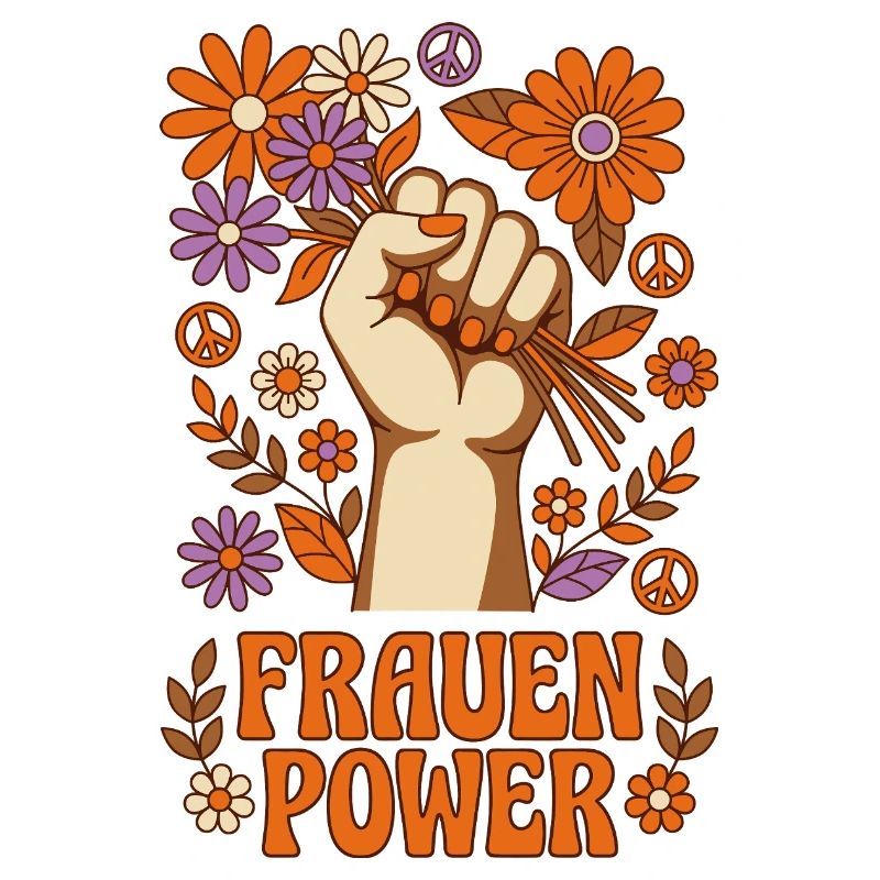 Frauen Power Retro