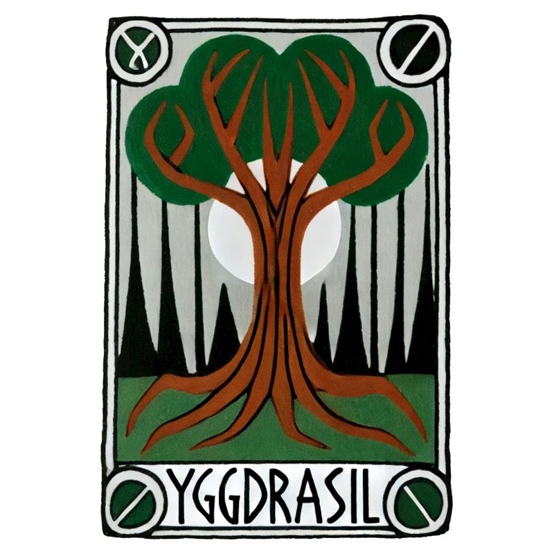 Yggdrasil Rune Tree Emblem