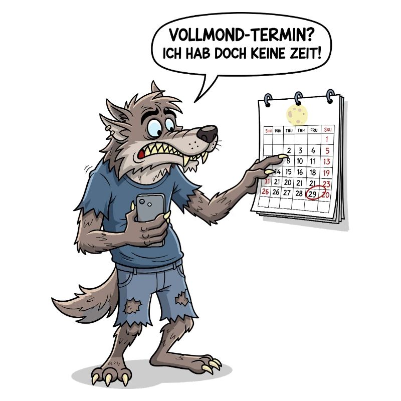 Full moon date? I don't have time!