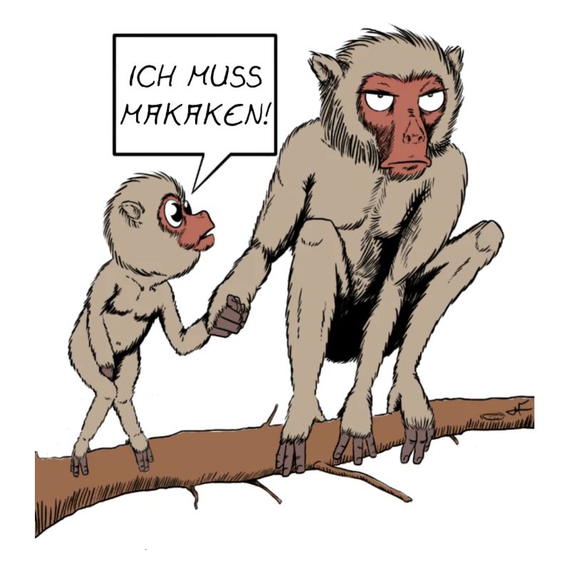 Halts Maul Mike - Makaken