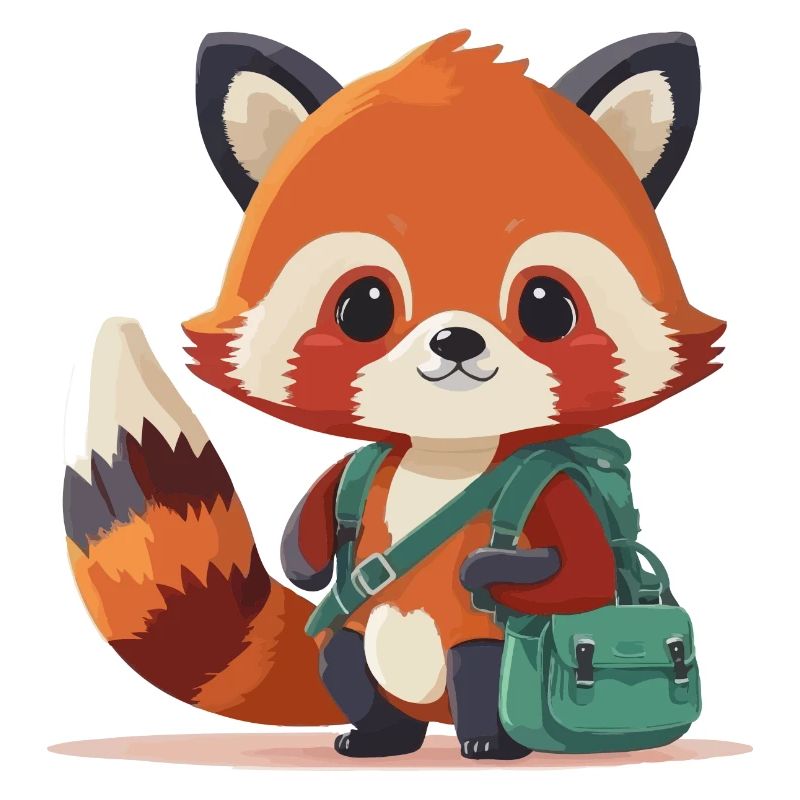 Petit panda roux