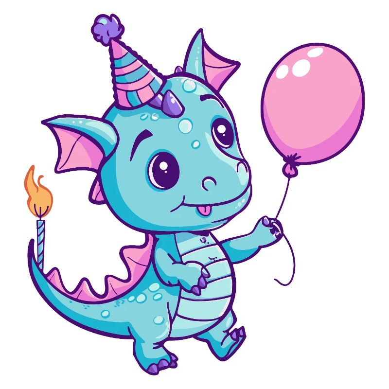 Drache Geburtstag Baby
