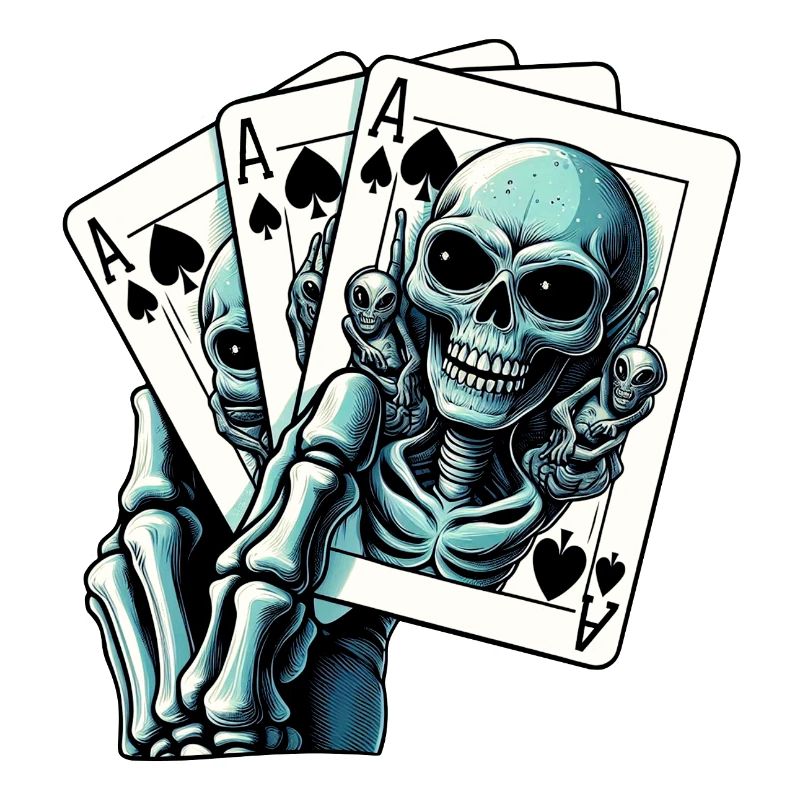 Jeu de cartes Alien
