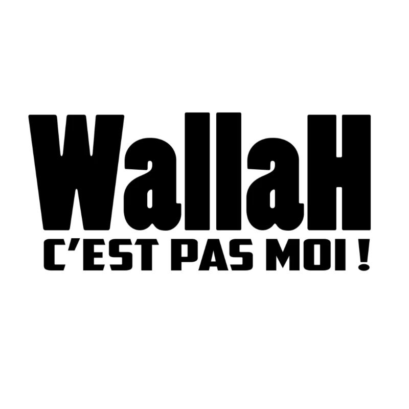 WALLAH, C'EST PAS MOI !