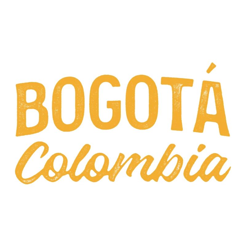 Bogotá Kolumbien Script-Logo