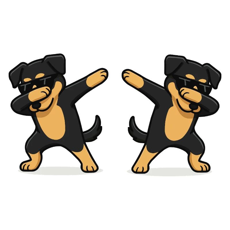 hund comic dabbing 2