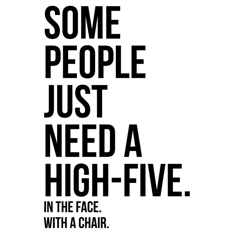 some people need highfive face chair
