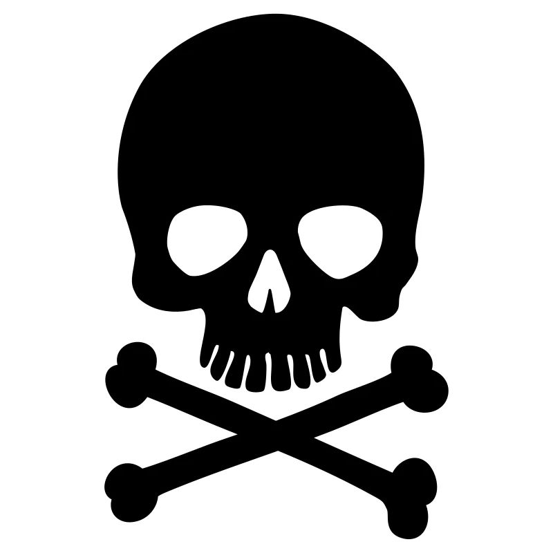 Crâne de pirate - Crâne Trendy & Cool