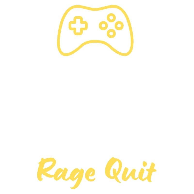 Keep Calm and Ragequit - Gamer's Humor