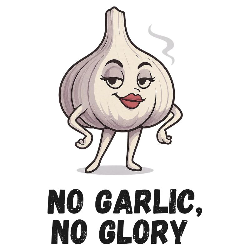 Knoblauch mit Attitüde: No Garlic No Glory 