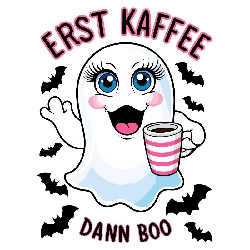Süßer Geist mit Kaffee