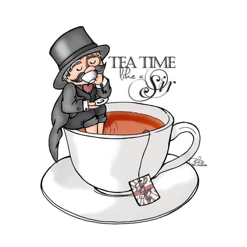 tea time like a Sir with Earl Grey (text)