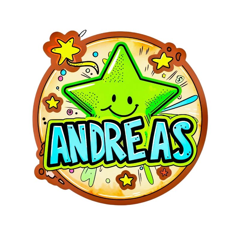 Name Andreas mit Stern