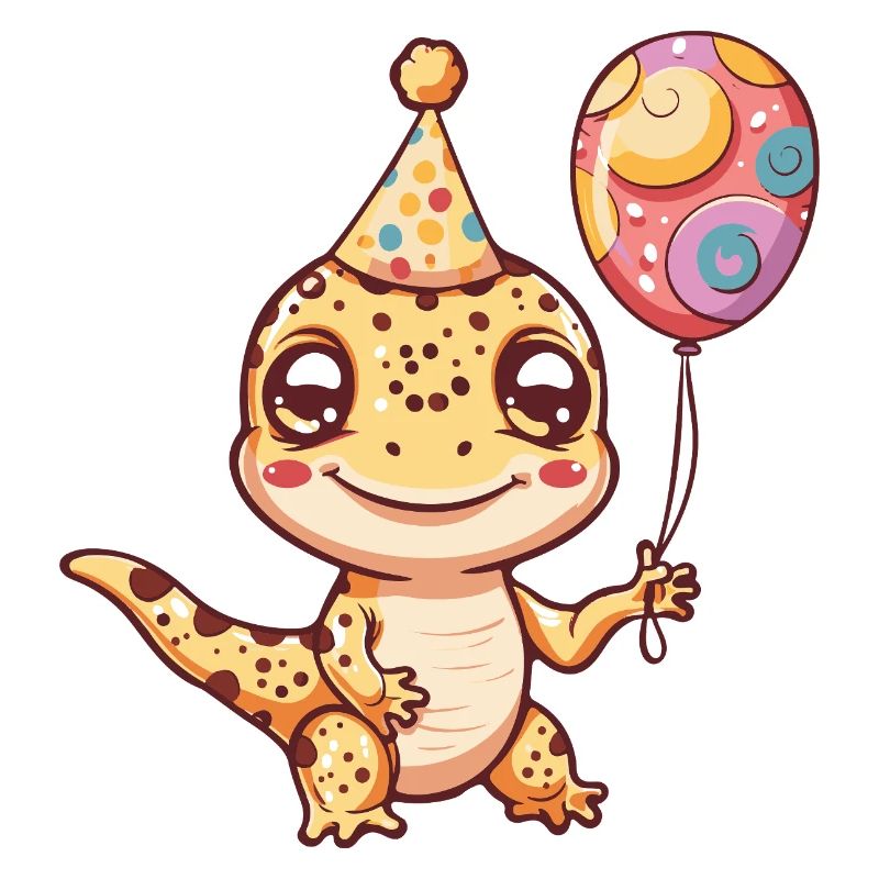 Lizard Birthday Baby