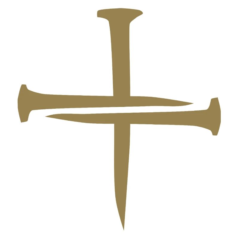 Three Nails Cross AMDG