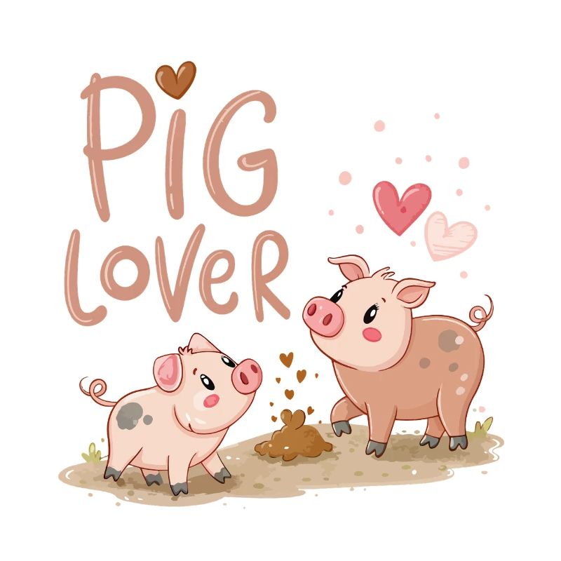 Amoureux des cochons