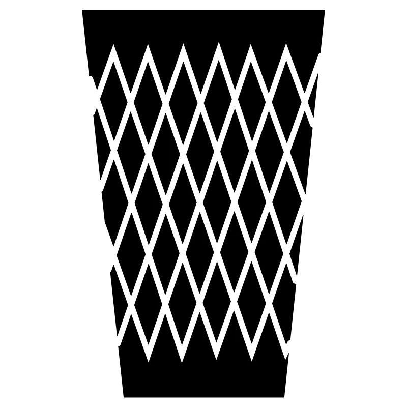 Geripptes Glas - Apfelwein #Geripptes #069 #FFM