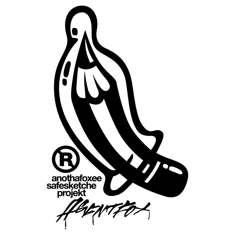 Agent Fox Bleistift Design Cool Hipster Mode