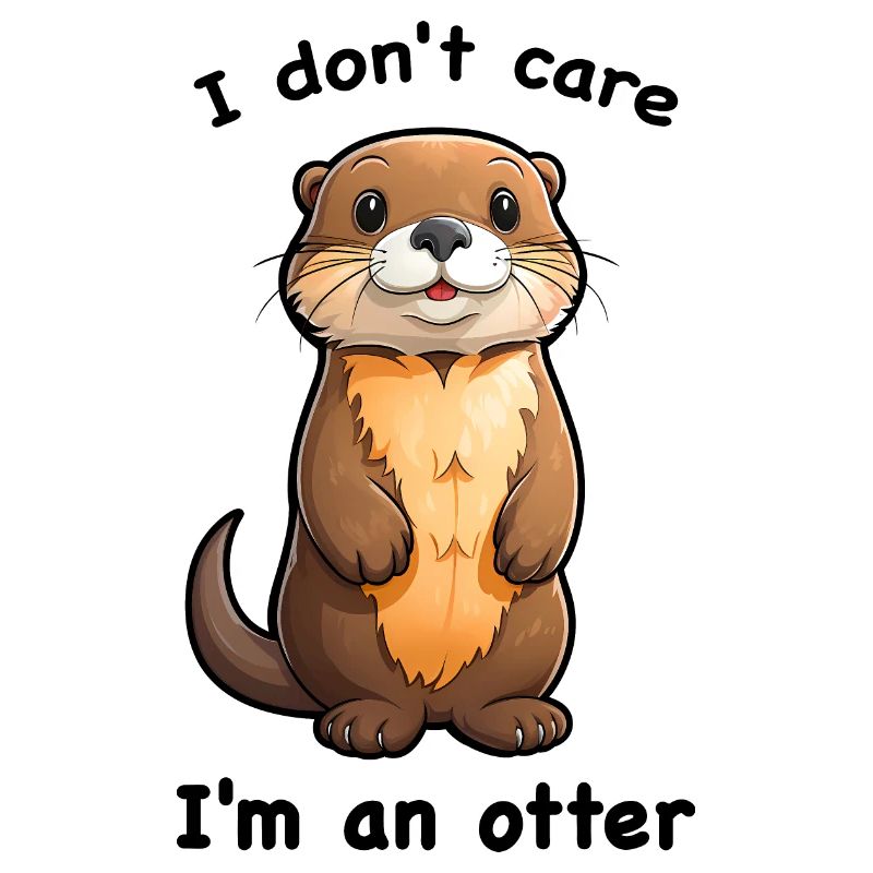 Otter Attitude: I Don't Care