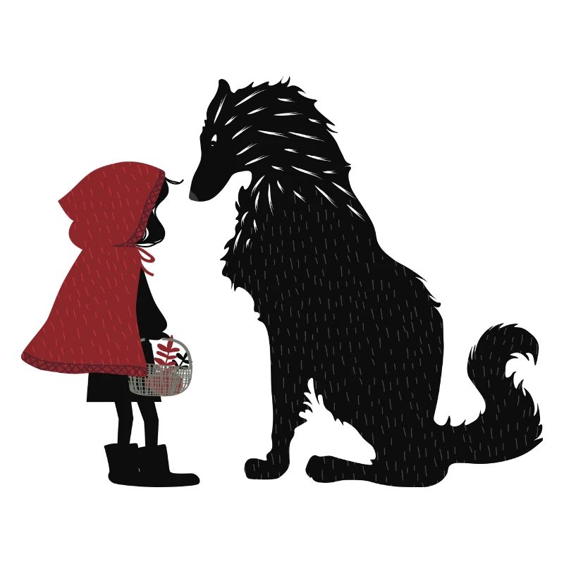 Rotkäppchen und der böse Wolf