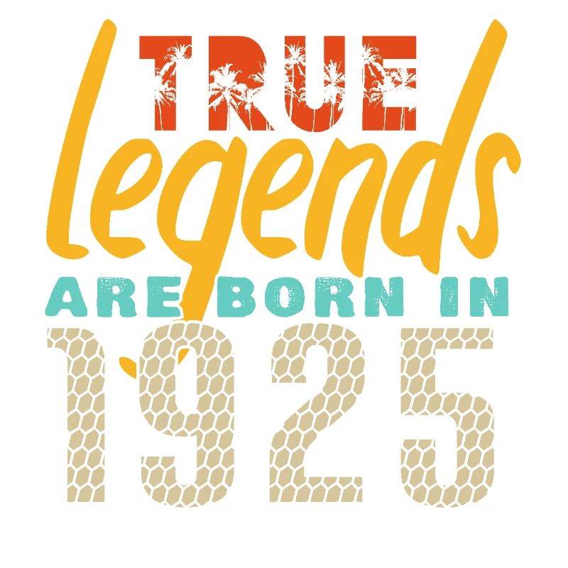 vintage 1925 né en 1925 100 ans bar code anniversa