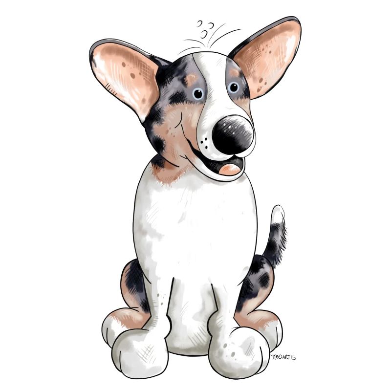 Cute Welsh Corgi Cardigan