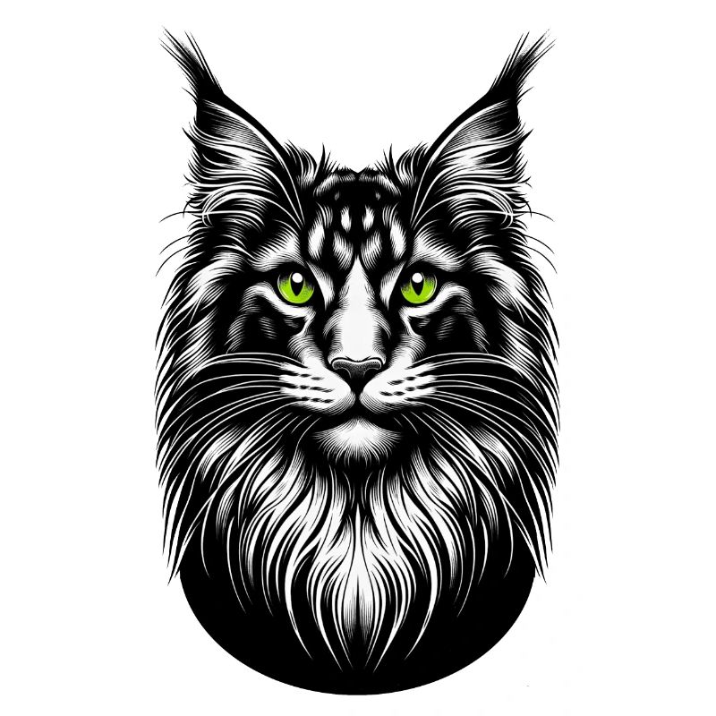 Chat Struwwavy | Visage de chat trapu