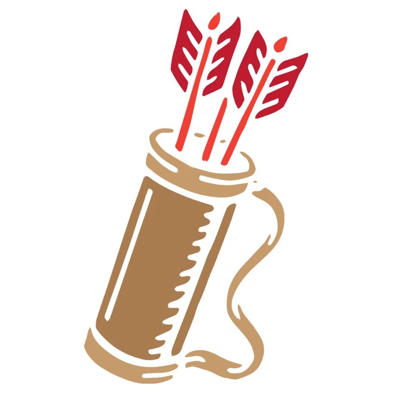 Bogenschießen Bogenschütze Pfeilköcher