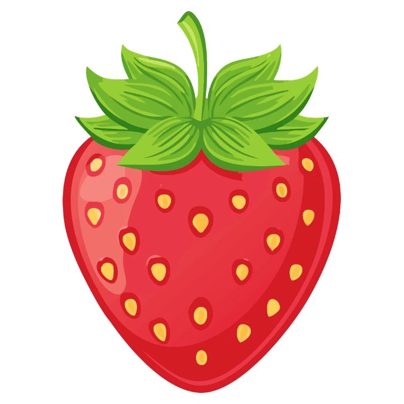 Strawberry Strawberry Fruit Fruit Fruit Drawing