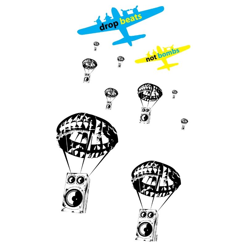 Drop beats not bombs