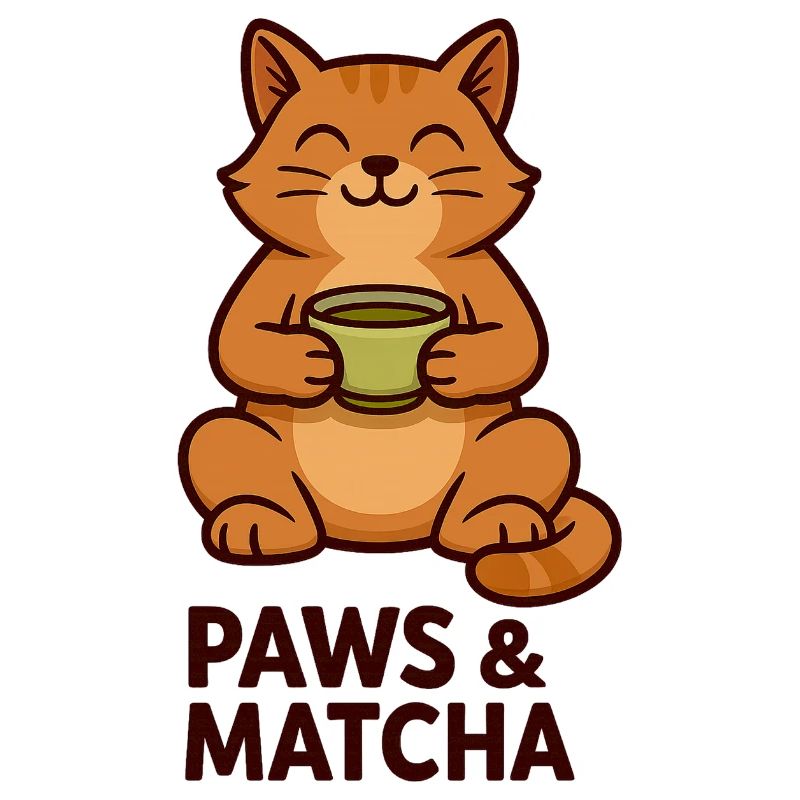 Paws & Matcha Cat