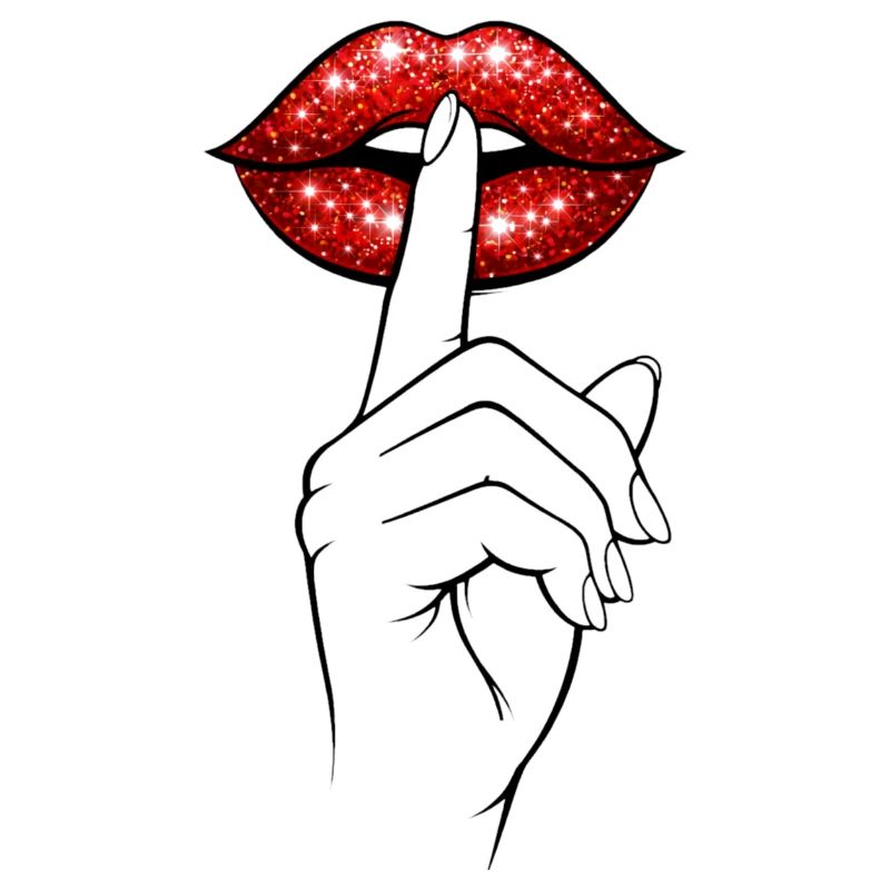 Psst Lips – Chemise Statement Mystérieuse