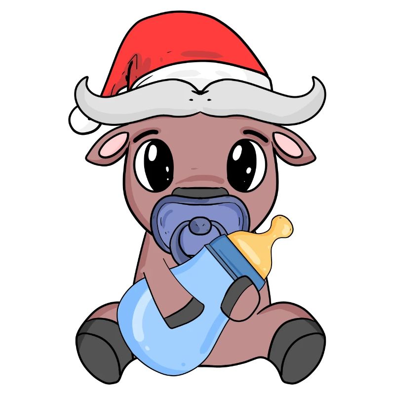 Bœuf bébé Noël