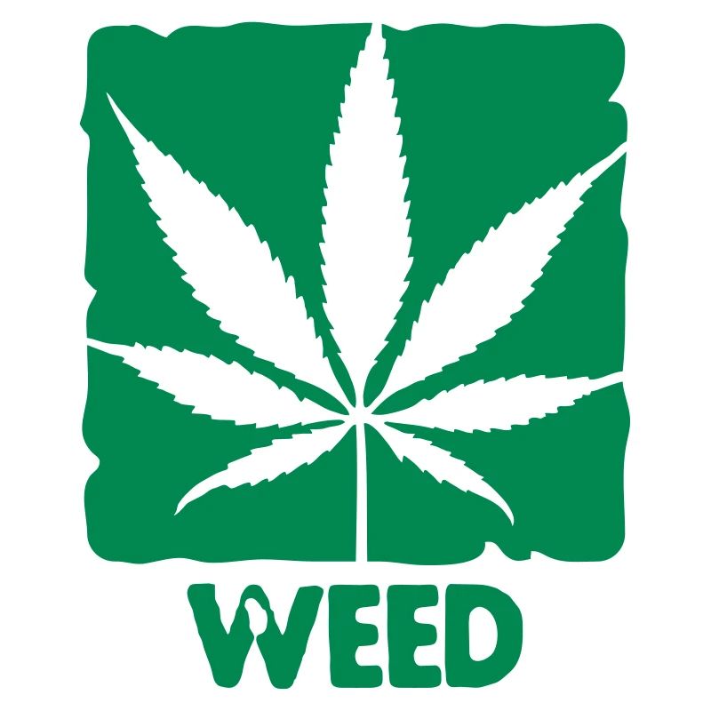 weed with boxed leaf