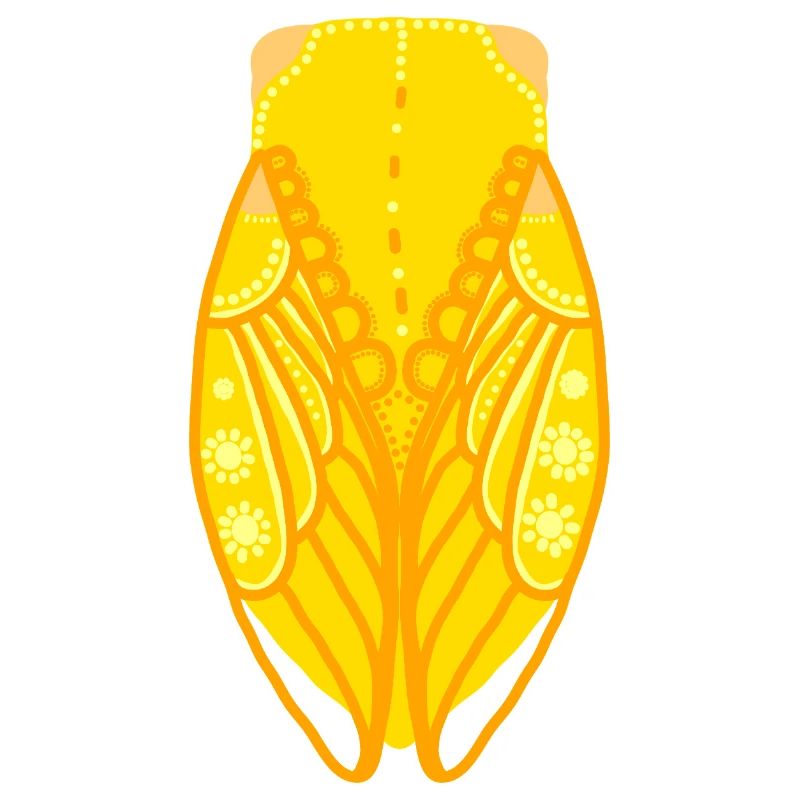 Cigale jaune