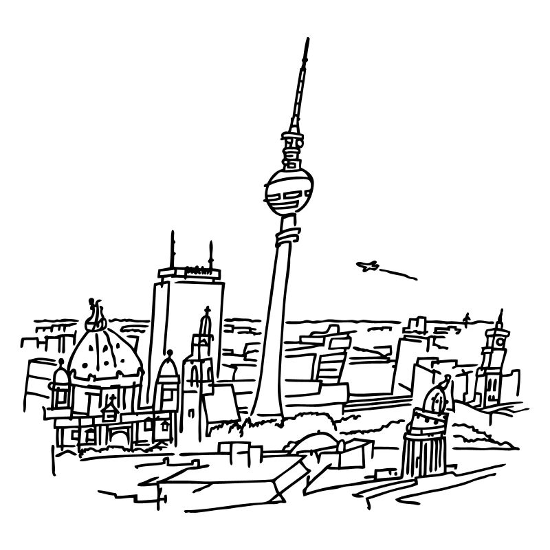 Le panorama de Berlin