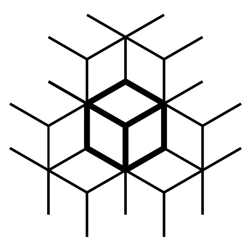 Simple cubes web