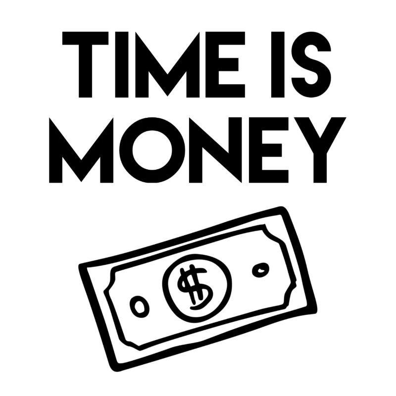 Le temps c'est de l'argent, du design