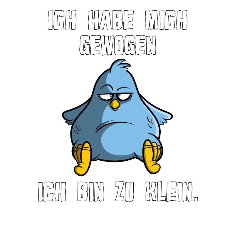 Ich habe mich gewogen - ich bin zu klein, Vogel
